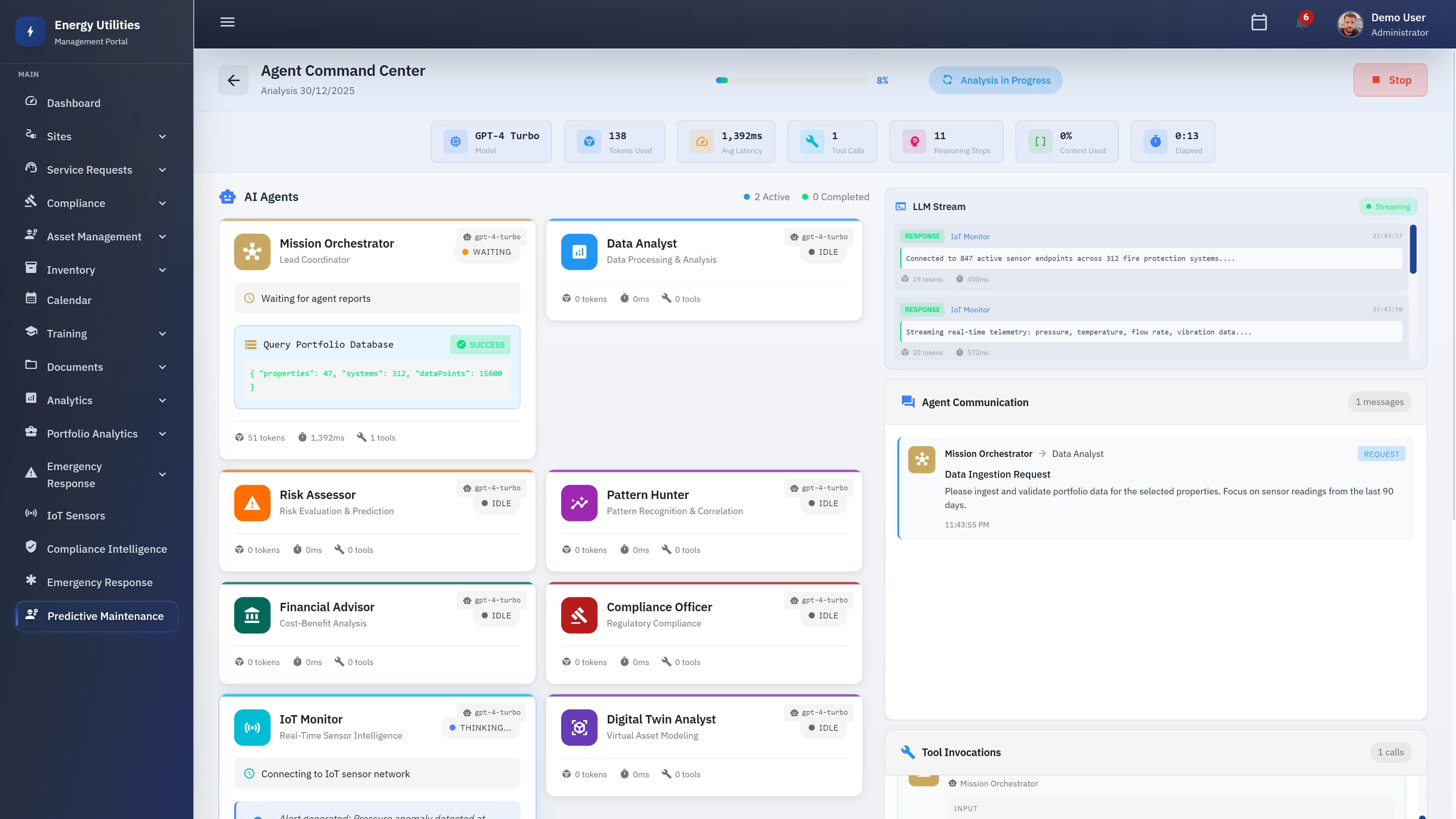 Agent Command Center Dashboard